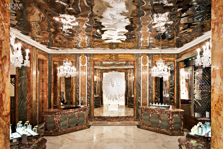 Guerlain peter marino architect designer edgy style