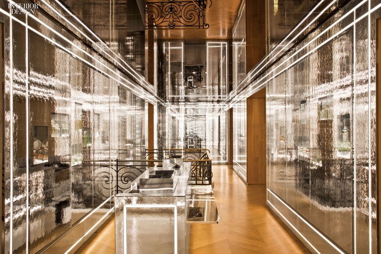 Guerlain peter marino architect designer edgy style