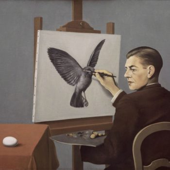 Clairvoyance by Magritte