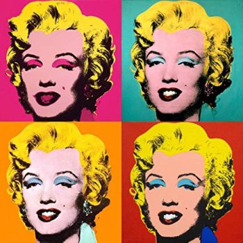 Marilyn Monroe in Pop Art by Andy Warhol