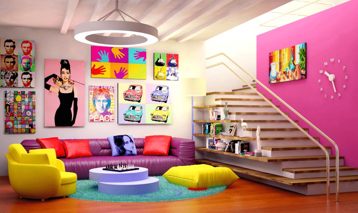 Pop Art Interior Design