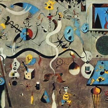 Carnival of Harlequin by Miró