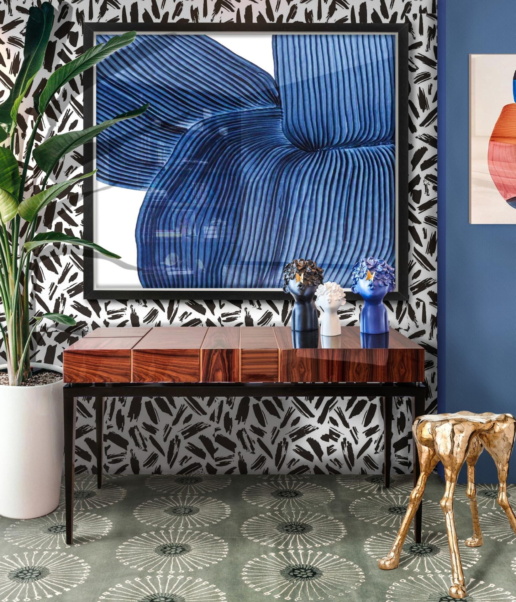 Patterns and Decor 1 Proportion Console Ambience with Patterns and Decor