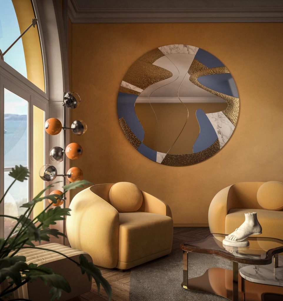 Yellow and Ocre Living Room