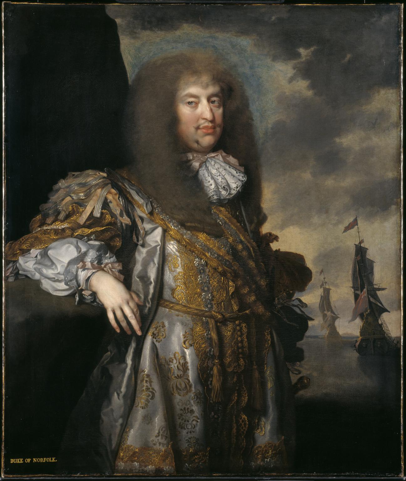 Henry Howard, 6th Duke of Norfolk 1670-5 Gilbert Soest