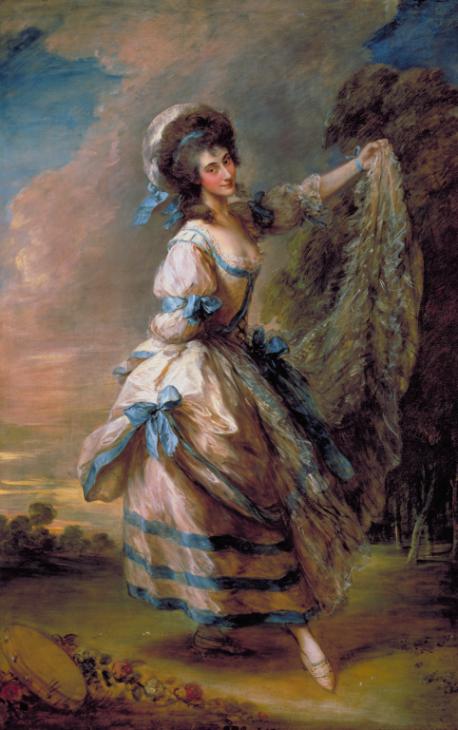 Giovanna Baccelli exhibited 1782 Thomas Gainsborough