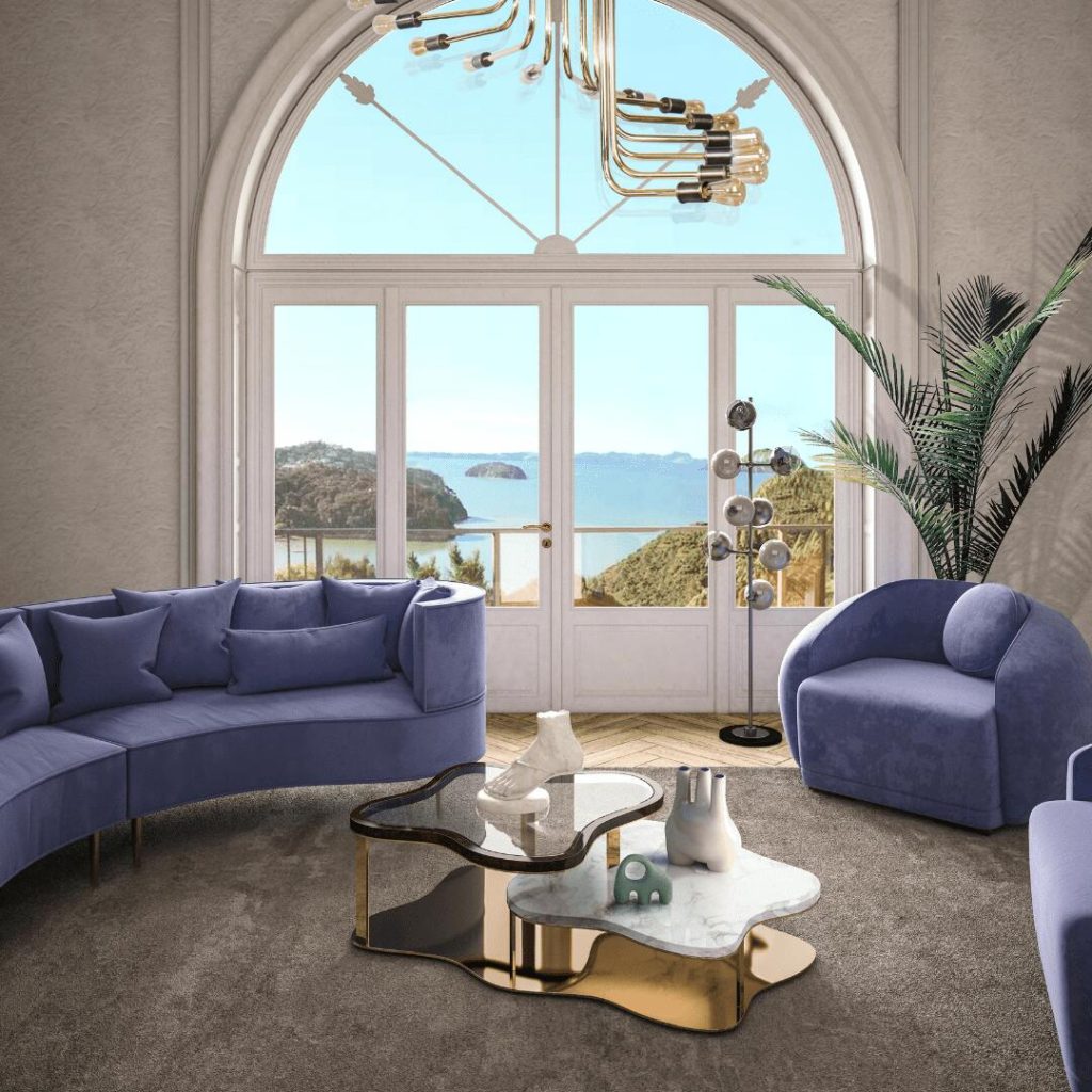 Royal Lilac Came Back As Trend In Interiors