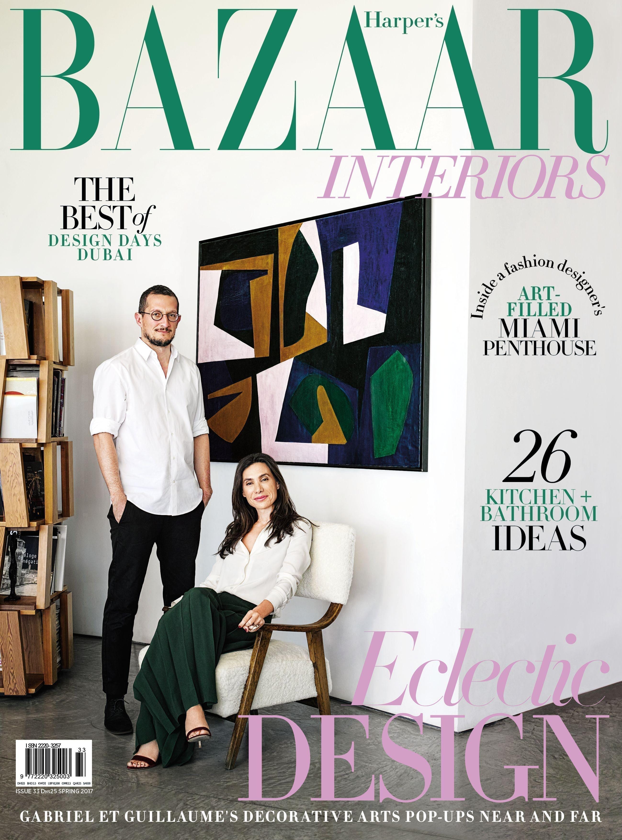 most known interior design magazines- harpers bazaar interiors