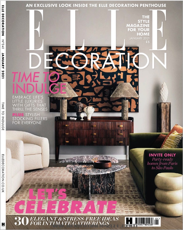 most known interior design magazines - elle decor