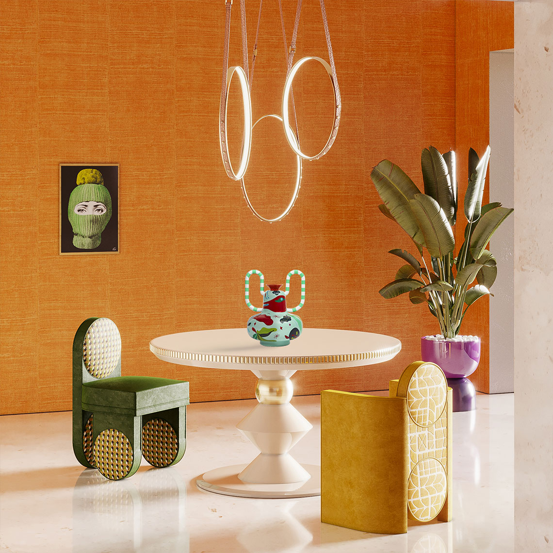 Postmodern dining chair 1 Postmodern dining chair
