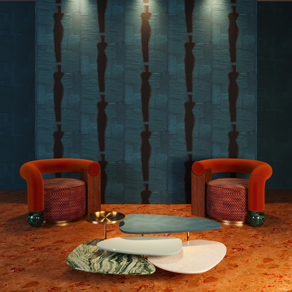 La Toile Center Table