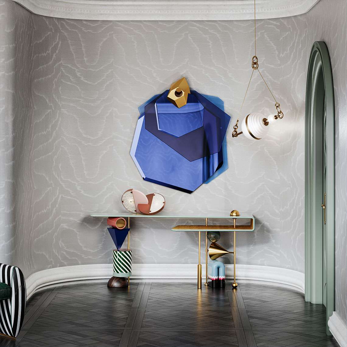 The Ahrt Sculptural Console 1 Ahrt Sculptural Console
