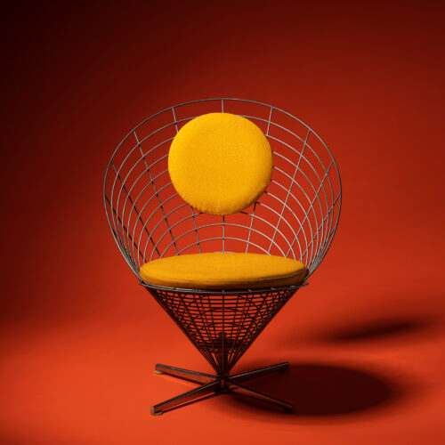 Wire Cone Chair 1958 by Verner Pantone