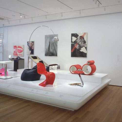 Panton Chair at Museum of Modern Art New York City