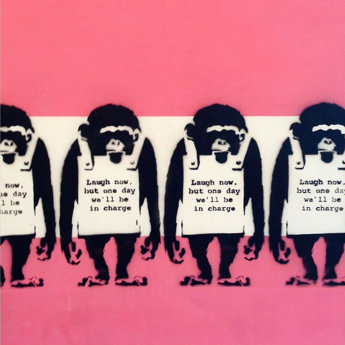 Banksy-laugh-now Banksy laugh now