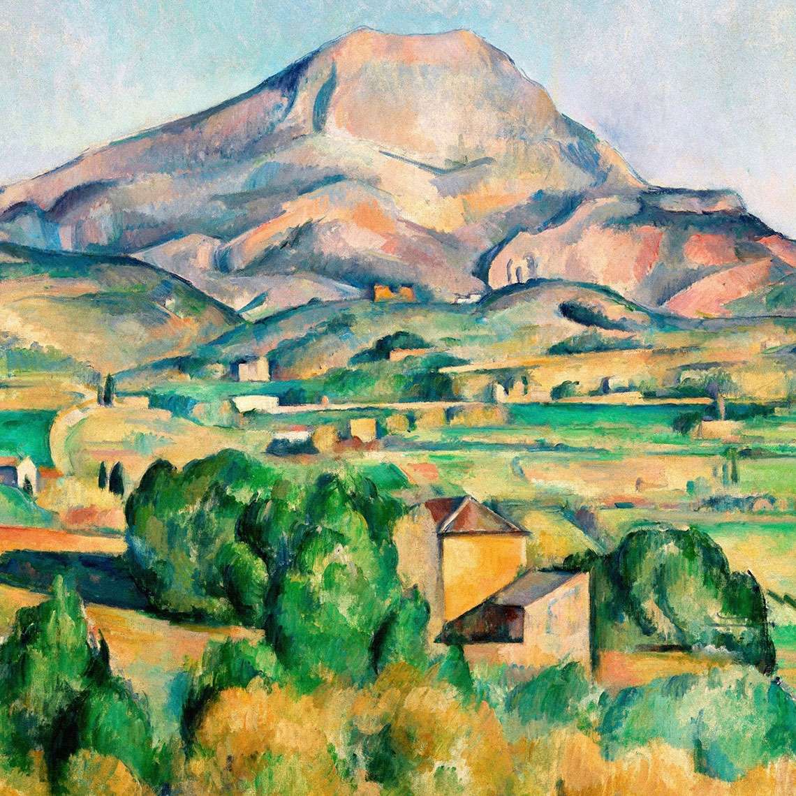 Montagne-sainte-victoire---paul-cézanne Montagne sainte victoire paul cezanne