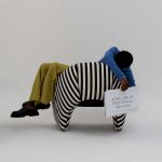 Striped armchair chic: the photoshoot Striped armchair chic: the photoshoot
