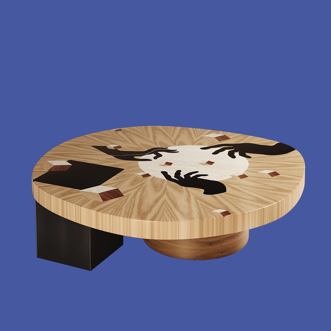 In vij en center table