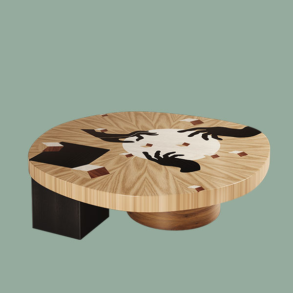 In vij en center table