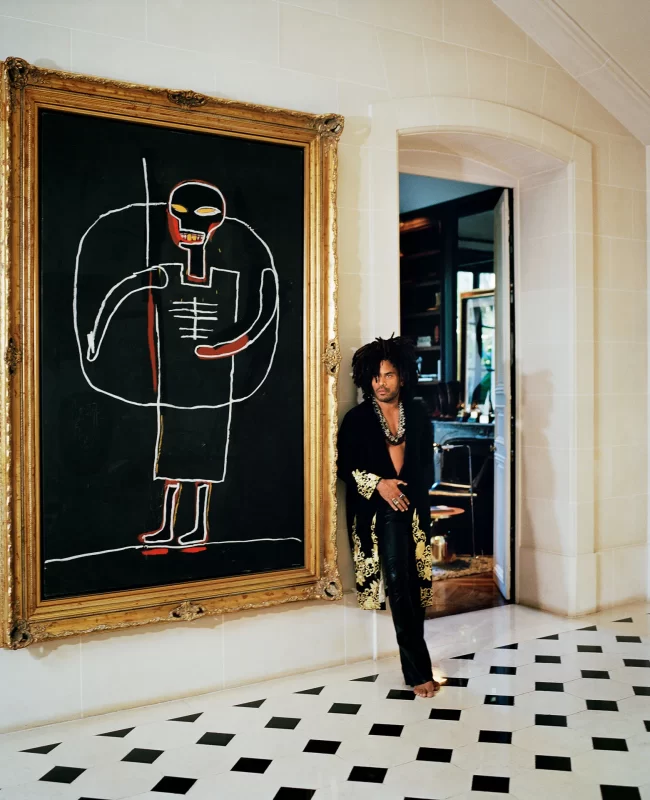 Lenny-Kravitzs-Home-Art-Collection Lenny Kravitz's Home in Paris Art Collection