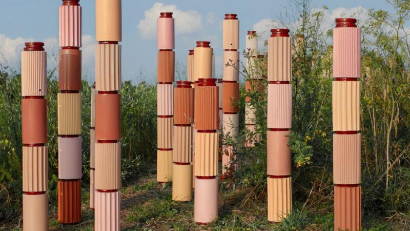 The-Best-of-Formafantasma-Top-Design-Projects- to-Discover-cohabitare Cohabitare is a permanent ecological installation by Formafantasma in Perrier-Jouët's Champagne vineyard, featuring terracotta structures and native plants to promote biodiversity and regenerative viticulture.