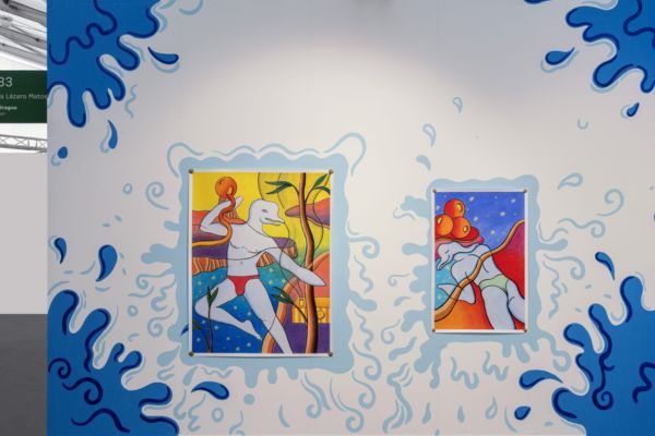 Benny blown away by luís lázaro matos at frieze london