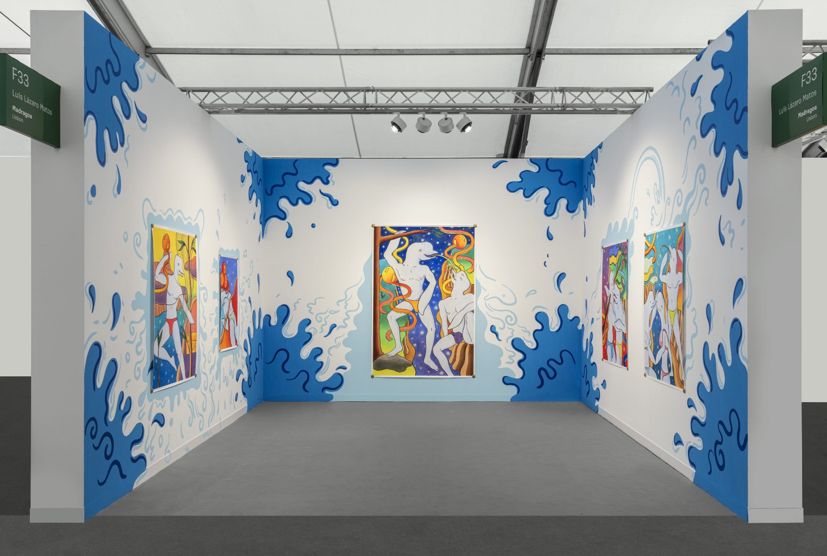 Benny blown away by luís lázaro matos at frieze london