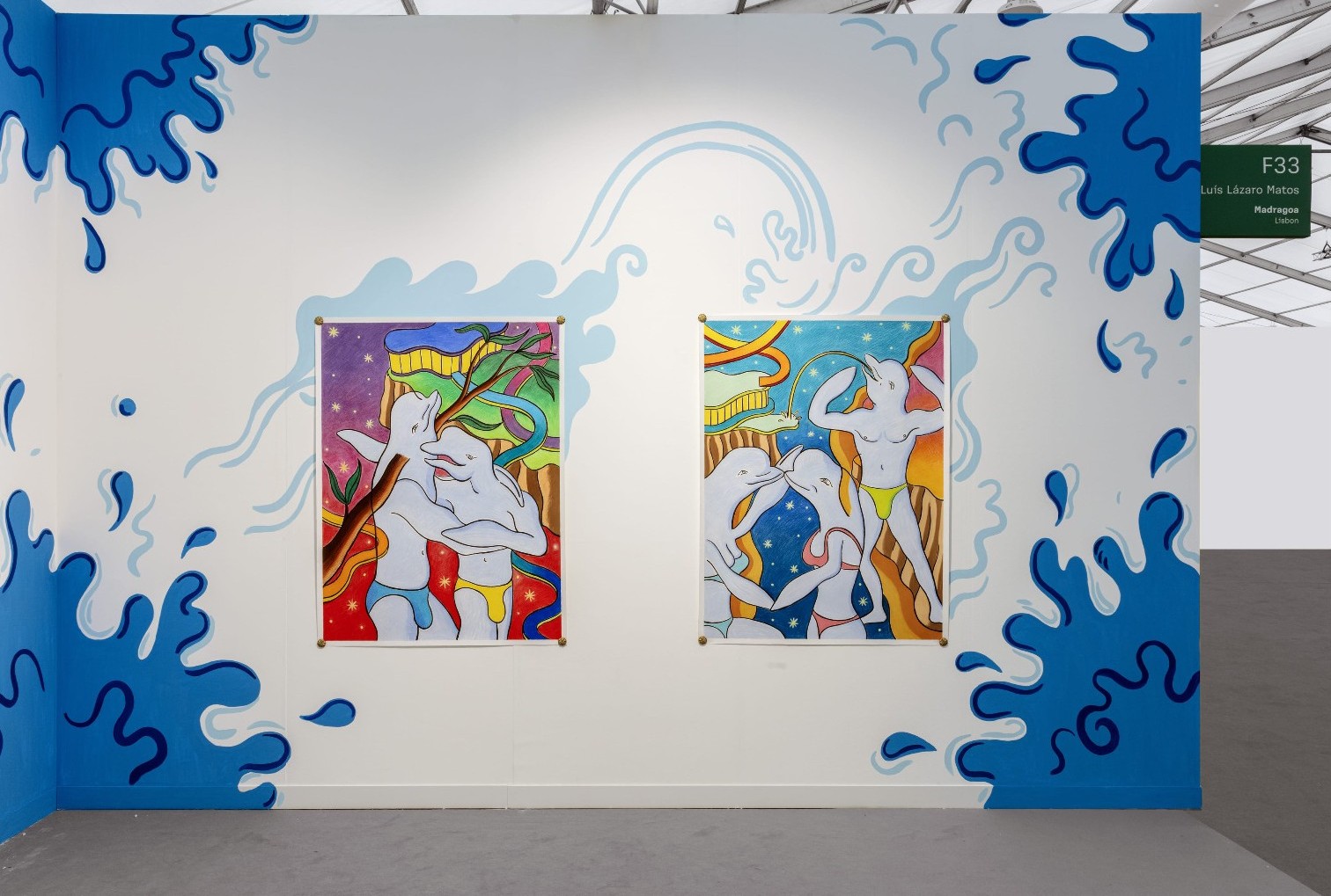 Benny blown away by luís lázaro matos at frieze london