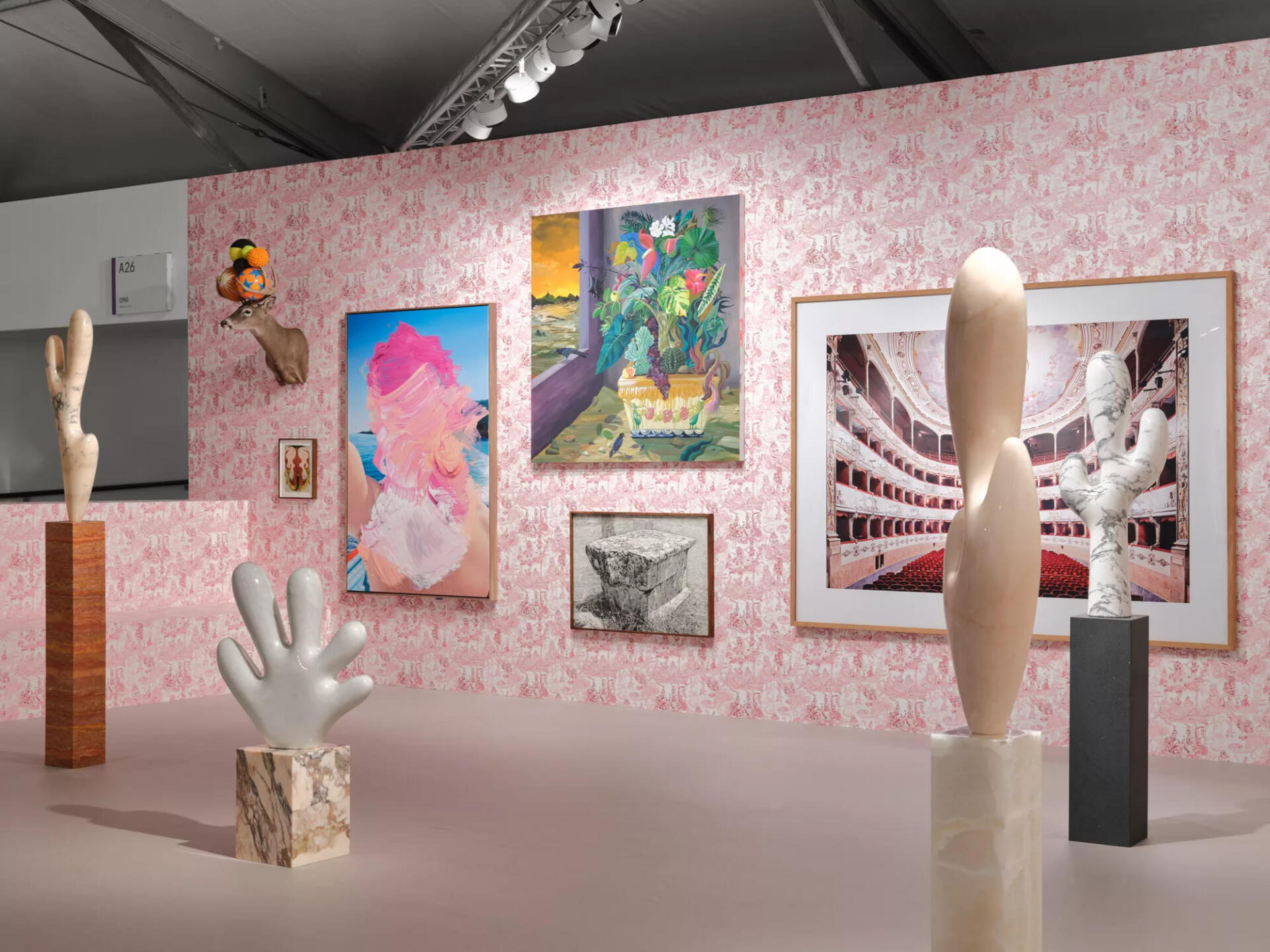 Frieze london omr's booth