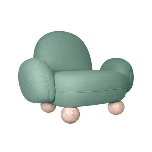 Mandarin oriental celadon green gala armchair by malabar