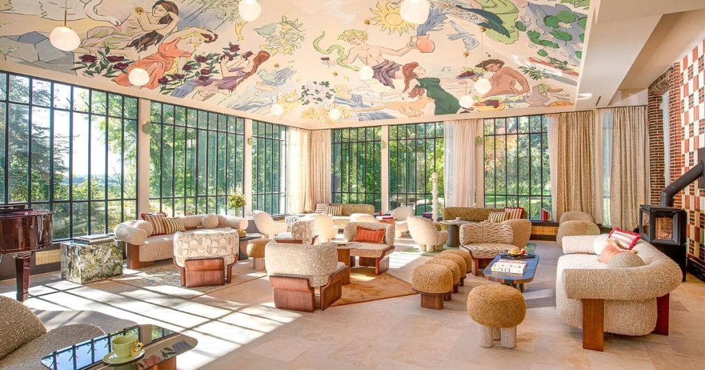 Step Inside The Breathtaking Artful Hotel: Verneuil la Douce