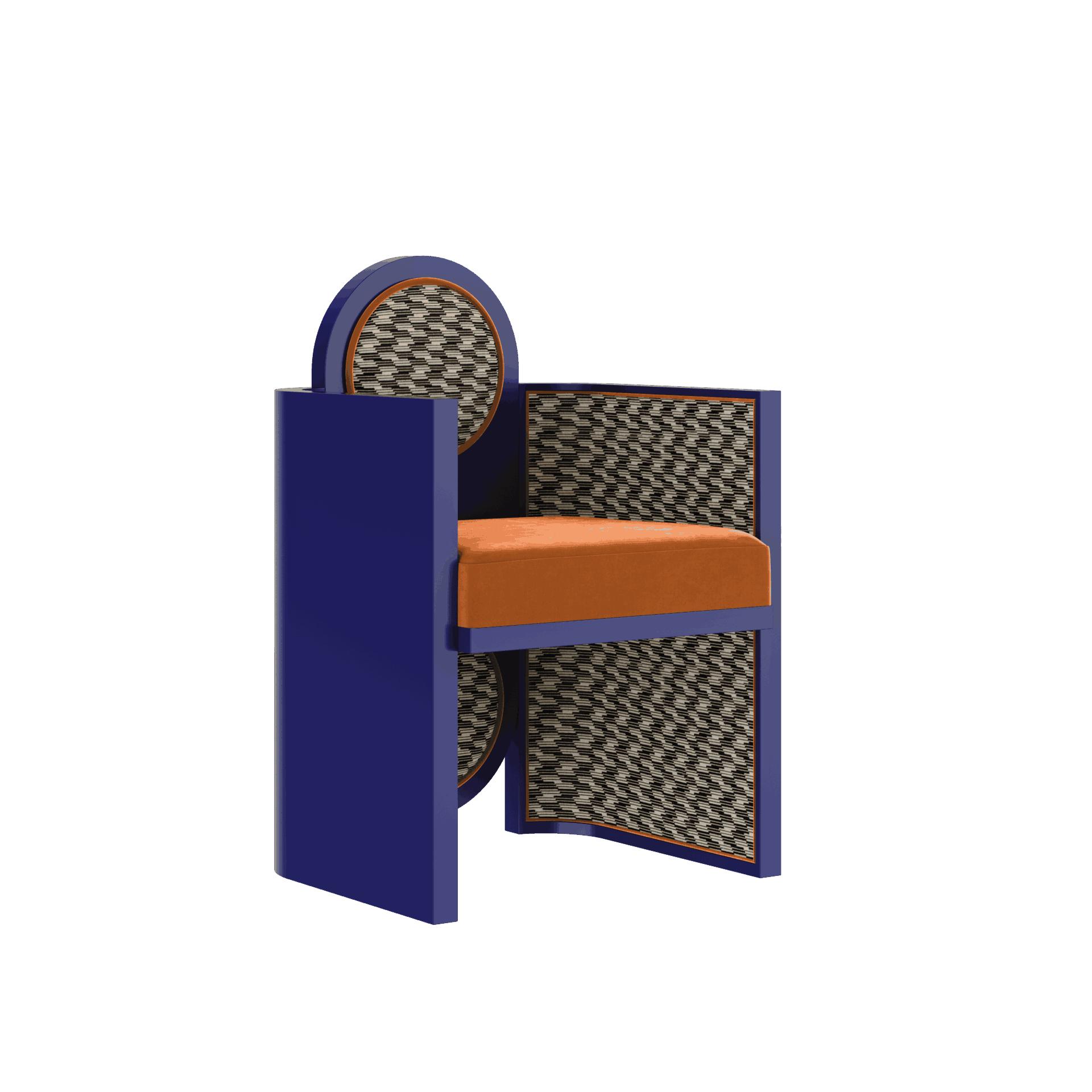 Mak suh muh dining chair by mlabar - artful hotel