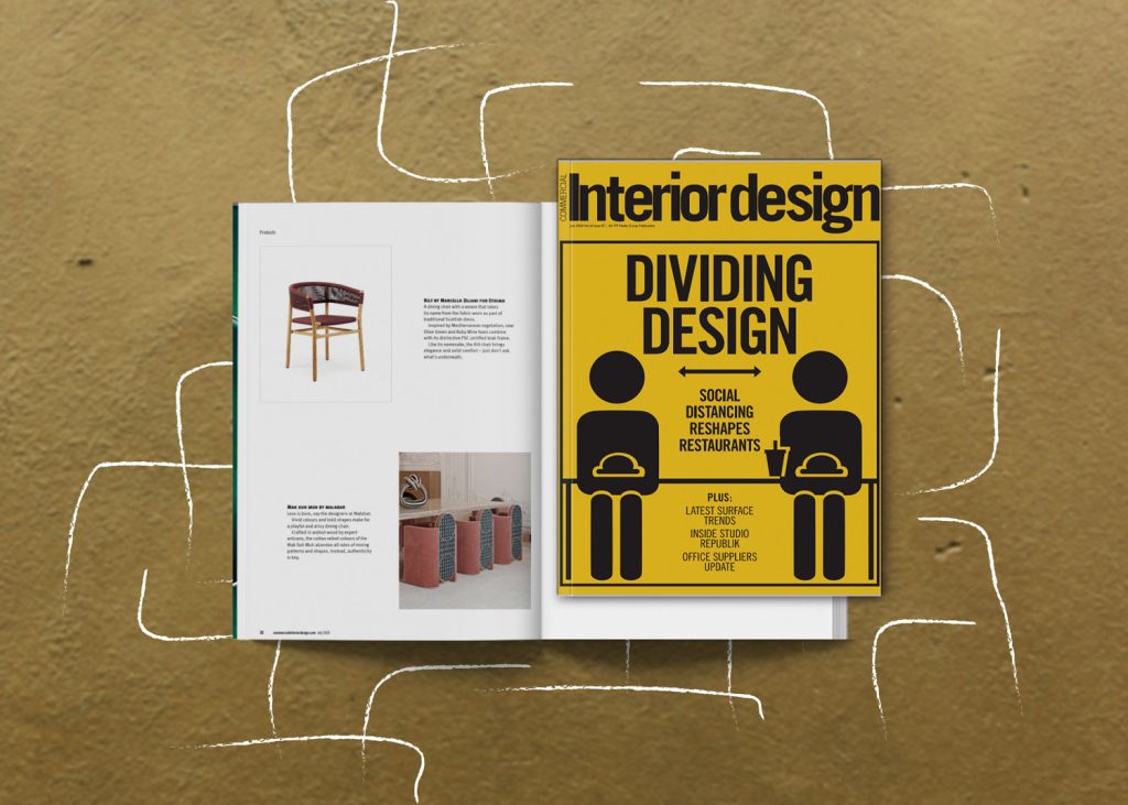 Commercial interior design magazine mak suh muh dining chair