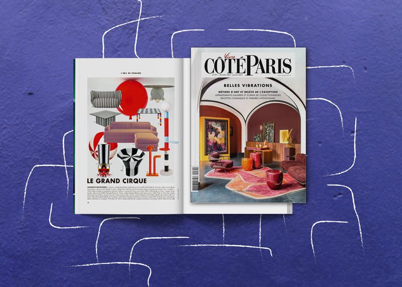 Cote╠ü paris january 2025 circulus dining table