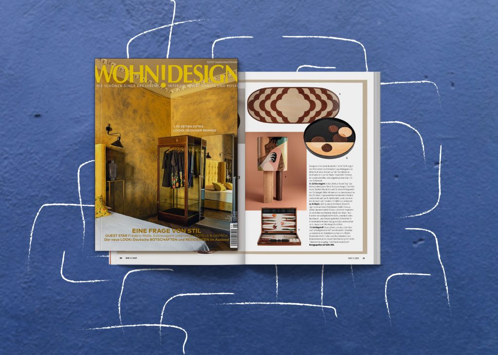 Wohn design magazine ih maj in cabinet